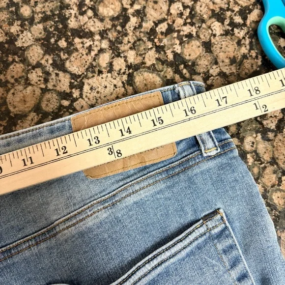 American Eagle Original Straight Men’s Denim Blue Jeans Size 34x34 AirFlex - Picture 3 of 7